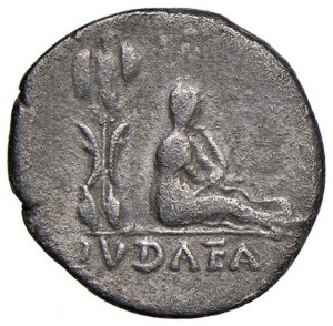 Vespasian (69-79) Denarius - Laureate head right - R/ L...