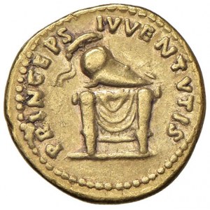 Domiziano (81-96) Aureo - Testa laureata a destra - R/ ...