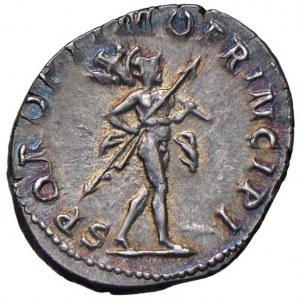 Trajan (98-117) Denarius - Laureate head to r. - R/ Mar...