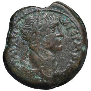 Traiano (98-117) Dracma di Alessandria in Egitto anno 1...