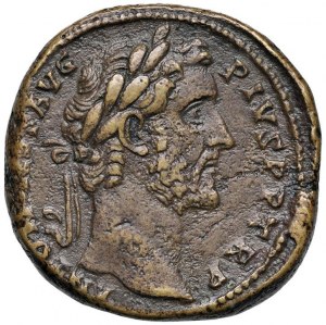 Antoninus Pius (138-161) Sestertius - Laureate bust to d. ...