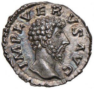Lucius Verus (161-167) Denarius - Head right - R/ The P...