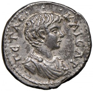 Geta (211-215) Tetradrachm of Antioch in Syria - Bust...