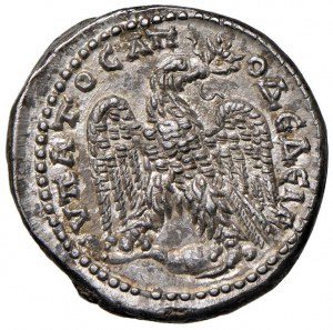 Geta (211-215) Tetradrachm of Antioch in Syria - Bust...