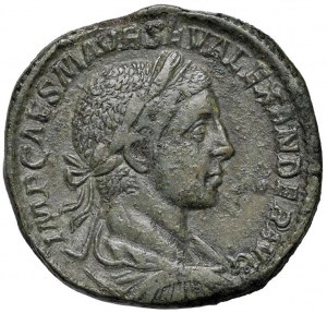 Aleksander Sewer (222-235) Sestertius - Popiersie w ...