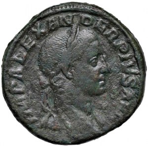Aleksander Sewer (222-235) Sestertius - Popiersie w ...