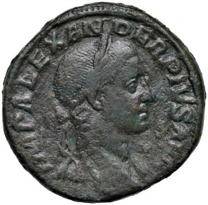 Aleksander Sewer (222-235) Sestertius - Popiersie w ...