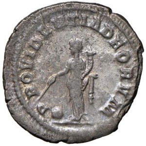Balbino (238) Denario - Busto laureato a d. - R/ La Pro...