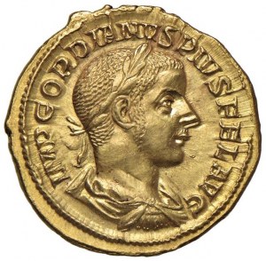 Gordiano III (238-244) Aureo - Busto laureato a d. - R/...