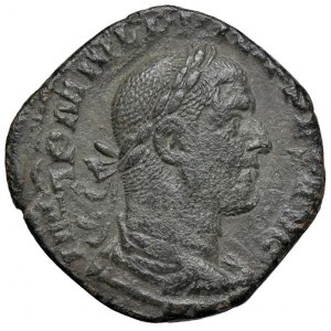 Filippo I (244-249) Sesterzio - Busto laureato a d. - R...