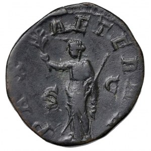 Filippo II (244-249) Sesterzio - Busto laureato a d. - ...