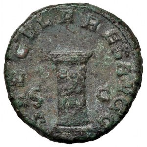 Filippo II (244-249) Asse - Busto laureato a d. - R/ Ci...