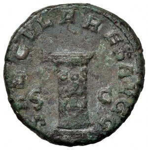 Philip II (244-249) Axis - Laureate bust r. - R/ Ci...