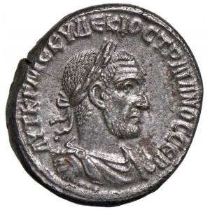 Traiano Decio (249-251) Tetradramma di Antiochia in Sir...