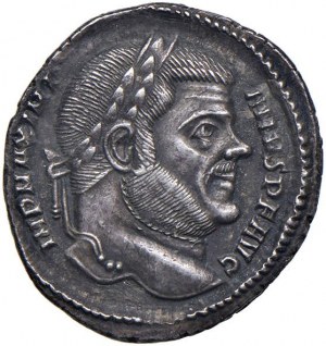 Massimiano come Senior Augustus (308-310) Argenteo - Te...