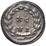 Galerio (come caesar, AD 293-305) Argenteo - Testa laur...