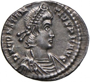 Constantius II (337-361) Siliqua (Lugdunum) Bust diademat...