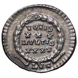 Costanzo II (337-361) Siliqua (Lugdunum) Busto diademat...