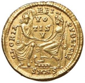 Constantius Gallus (351-354) Solidus (Nikomédie) Prsa vpravo ...