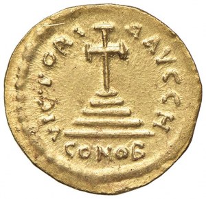 Tibère II Constantin (578-582) massif - Buste couronné...
