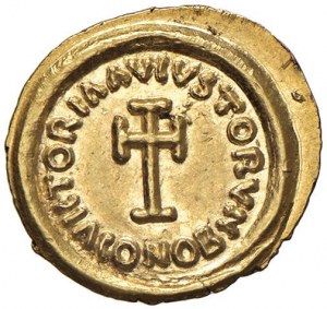 Heraclius (610-641) Tremisse (Ravenna) Diademed bust in ...