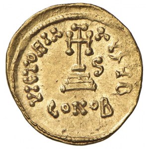 Costante II (641-668) Solido (Costantinopoli) Busto cor...