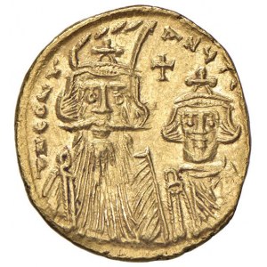 Costante II (641-668) Solido (Costantinopoli) Busti di ...