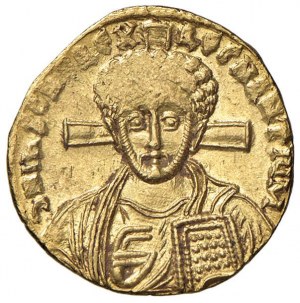 Justinian II (second reign, 705-711) Solid - Bust ...
