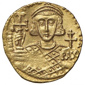 Giustiniano II (secondo regno, 705-711) Solido - Busto ...