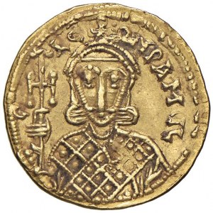 Constantine V (741-775) Solid - Front busts of Const...