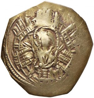 Michele VIII (1261-1282) Hyperpyron - Busto della Vergi...