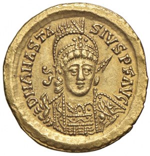 OSTROGOTI Theoderic (493-518) Solid to the name of Anastas...