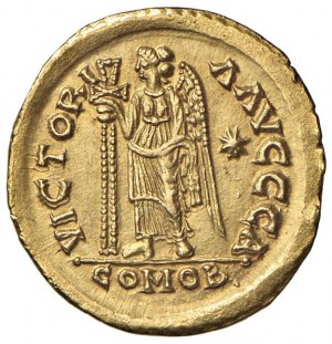 OSTROGOTI Theoderic (493-518) Solid to the name of Anastas...