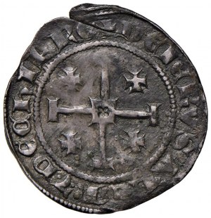 KROCIÁTI Kypr - Petr I. (1359-1369) Grosso - viz Met...