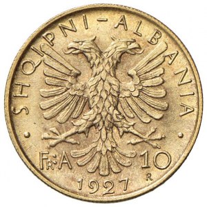 ALBANIA Zogu (1925-1939) 10 Franga 1927 R - Nomisma 17 ...