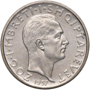 ALBANIA Zogu (1925-1939) Franga 1937 Prova - Nomisma P3...