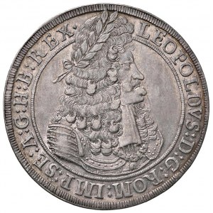 AUSTRIA Leopoldo (1657-1705) Tallero 1695 IAK - KM 1303...