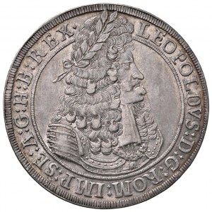 AUTRICHE Léopold (1657-1705) 1695 IAK thaler - KM 1303 ...