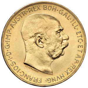 AUSTRIA Francesco Giuseppe II (1848-1916) 100 Corone 19...