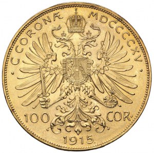 AUSTRIA Franz Joseph II (1848-1916) 100 kronor 19...
