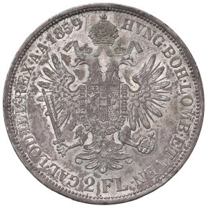 AUSTRIA Francesco Giuseppe II (1848-1916) 2 Fiorini 185...
