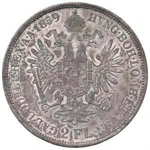 AUSTRIA Francesco Giuseppe II (1848-1916) 2 Fiorini 185...