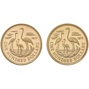BAHAMAS Elisabetta II (1952-2022) 100 Dollari 1975 - KM...