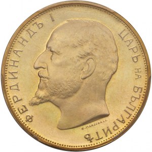 BULGARIA Ferdinando I (1887-1918) 100 Leva 1912 restrik...