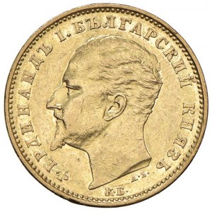 BULGARIA Ferdinand I (1887-1918) 20 Leva 1894 - KM 20 ...