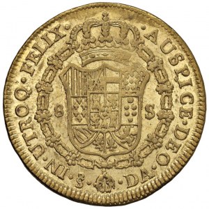 CILE Carlo III (1759-1788) 8 Escudos 1781/79 DA - KM 27...