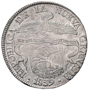 COLOMBIA Repubblica di Nuova Granada (1831-1858) 8 Real...