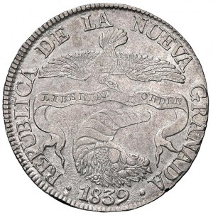 COLUMBIA Republic of New Granada (1831-1858) 8 Real...