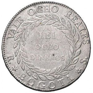 COLOMBIA Repubblica di Nuova Granada (1831-1858) 8 Real...