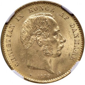 DANIMARCA Christian IX (1863-1906) 20 Kroner 1873 CS - ...